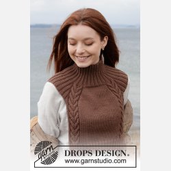 Drops - Chestnut Love Neck Warmer